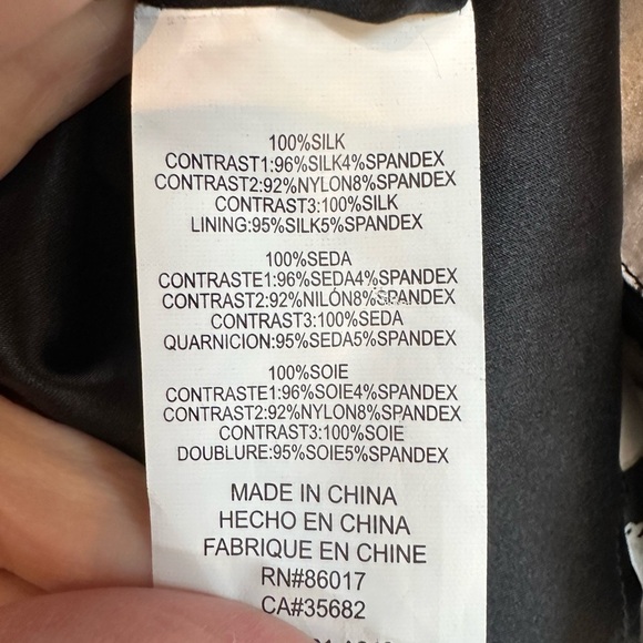 Bebe Y2K 100% Silk Open Back Fitted Bodycon Dress Women’s Size Medium M - Picture 11 of 13